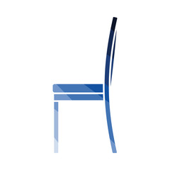 Modern chair icon