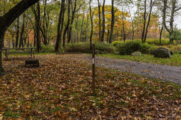 Big Meadows Campground in Shenandoah National Park in Virginia, United States