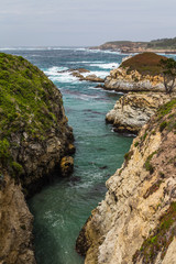 Bird Island Area in Point Lobos State Reserve in California, United States