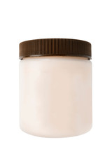 Blank jar isolated