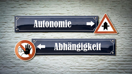 Schild 405 - Autonomie