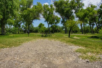 Cottonwood Campground in Big Bend National Park in Texas, United States