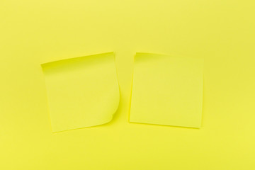 colour sticker note on colour background