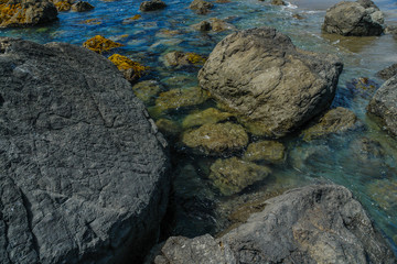 False Klamath Cove in Redwood National Park in California, United States