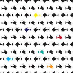 fish pattern illustration