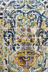 Mosaic detail in Bardo Museum, Tunisia