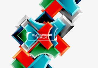 Modern geometrical abstract background