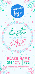 Easter Poster Background Banner