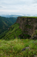 meadow in the mountains of Armenia