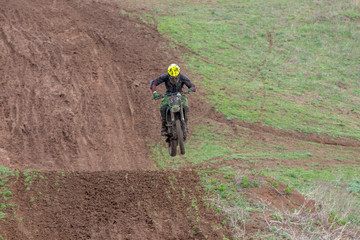  Motocross competition in Slovyansk, Ukraine