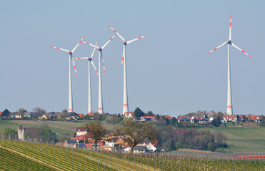windkraftanlage in rheinhessen