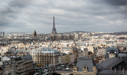 Fototapeta na wymiar Parigi, francia, TourEiffel, Notre Dame, viaggio, 