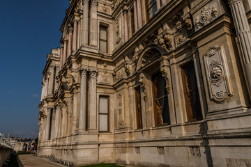 The exterior of the Beylerbeyi Palace, Istanbul