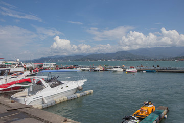 Seaside promenade Georgian Resort Town Of Batumi