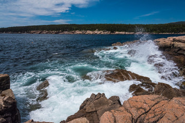 Otter Point in Acadia National Park in Maine, United States