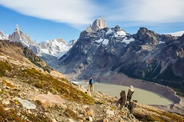 Photo sur Plexiglas Fitz Roy Hike in Patagonia
