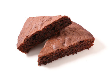 chocolate pie slices