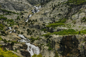 Tokopah Falls in Sequoia National Park in California, United States