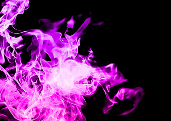 3 444 Hot Pink Fractal Wall Murals Canvas Prints Stickers Wallsheaven