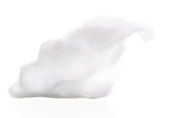 Cotton wool isolate on white background