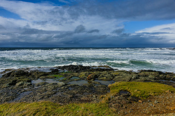 Yachats Beach in Yachats, Oregon, United States