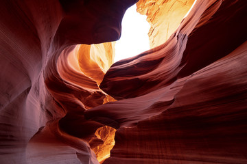 Lower Antelope Canyon in Arizona - most beautiful place in the desert - travel photography