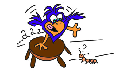 fear of bugs, fear of an unknown, nightmare, an incredible possibility