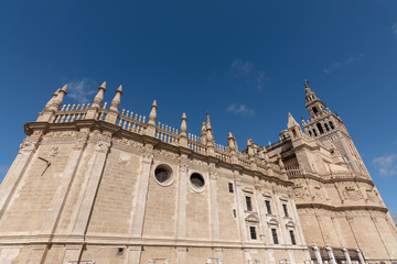 Fototapeta na wymiar Cathédrale Notre-Dame du Siège de Séville