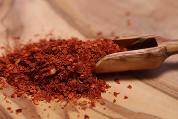 Rotes Chili Chilipulver