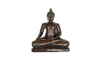 Buddha statue sitting meditation.
