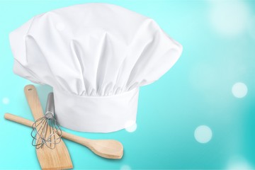 Chef Hat with Cooking Utensils