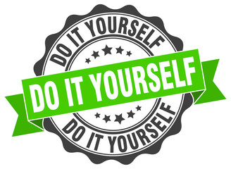 do it yourself stamp. sign. seal