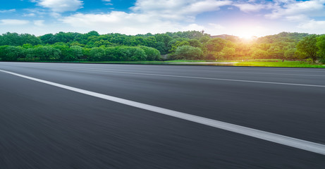 Fototapeta premium Road and Natural Landscape Landscape