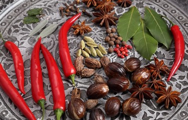 Indian spices.