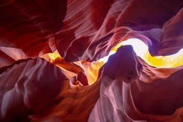 Deurstickers Lower Antelope Canyon in Arizona - most beautiful place in the desert - travel photography © 4kclips