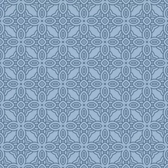 Fototapete Geometric Pattern With Hand-Drawing Ornament. Vector Super Illustration. For Fabric, Textile, Bandana, Scarg, Colored Print © Bonya Sharp Claw