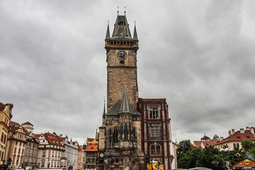The tower of the Prague Astronomical Clock