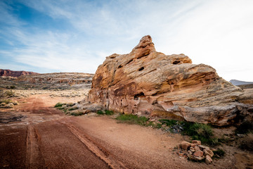 Beautiful landscape at Cayonlands National Park - travel photography