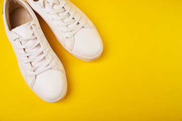 sneakers on a white background