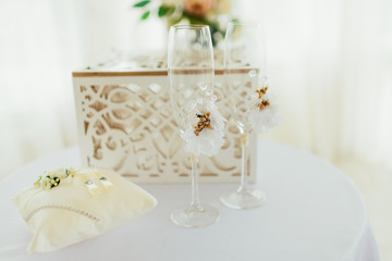 wedding cake with flowers