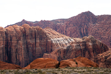Stunning scenery at Snow Canyon in Utah - travel photography