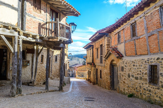 Medieval Village Of Calatañazor At Soria Province, Spain