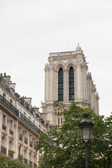 Towers of Notre Dame, Paris.