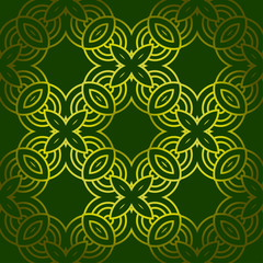 Seamless Color Modern Pattern. Art-Deco Geometric Background. Graphic Design. Vector Illustration.