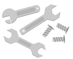 レンチ　スパナ　ボルト