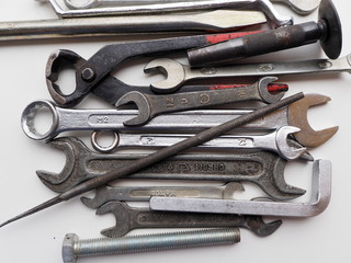keys, pliers,tools
