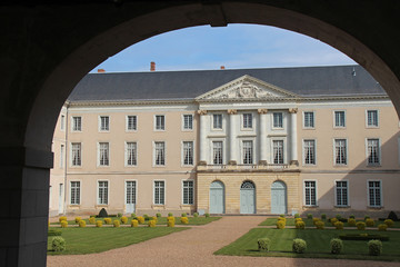 Fototapeta premium French military school (Prytanée National Militaire) in La Flèche (France)