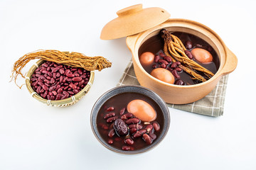 Chinese Changsha Food, Kidney Bean, Angelica Egg