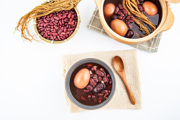 Chinese Changsha Food, Kidney Bean, Angelica Egg