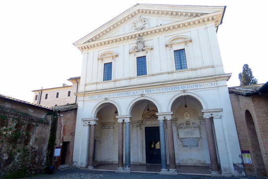 Basilica Di San Sebastiano Fuori Le Mura Photos Royalty Free Images Graphics Vectors Videos Adobe Stock